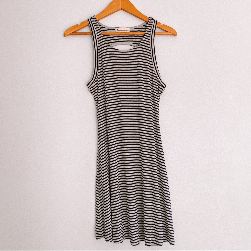 Striped Swing Dress - Impeccable Pig